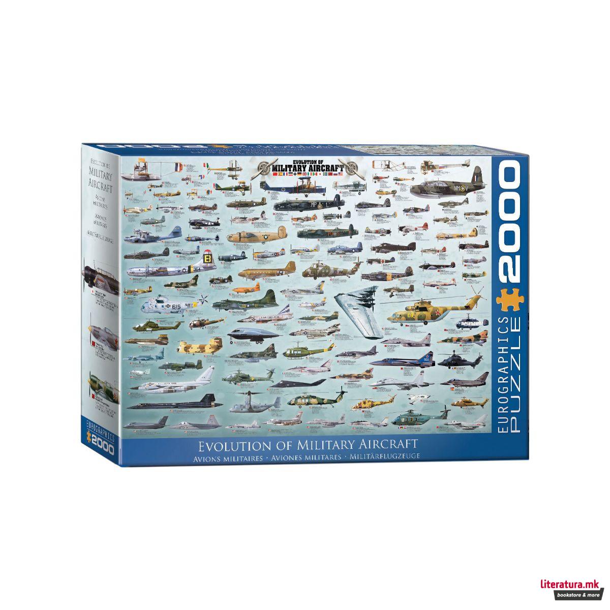 Сложувалка, Evolution of Military Aircraft, 2000 парчиња 