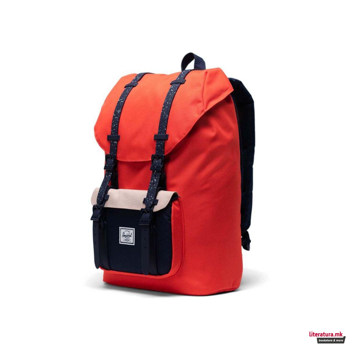 Ранец, Little America Mid-Volume, Grenadine/Peacoat/Light Taupe