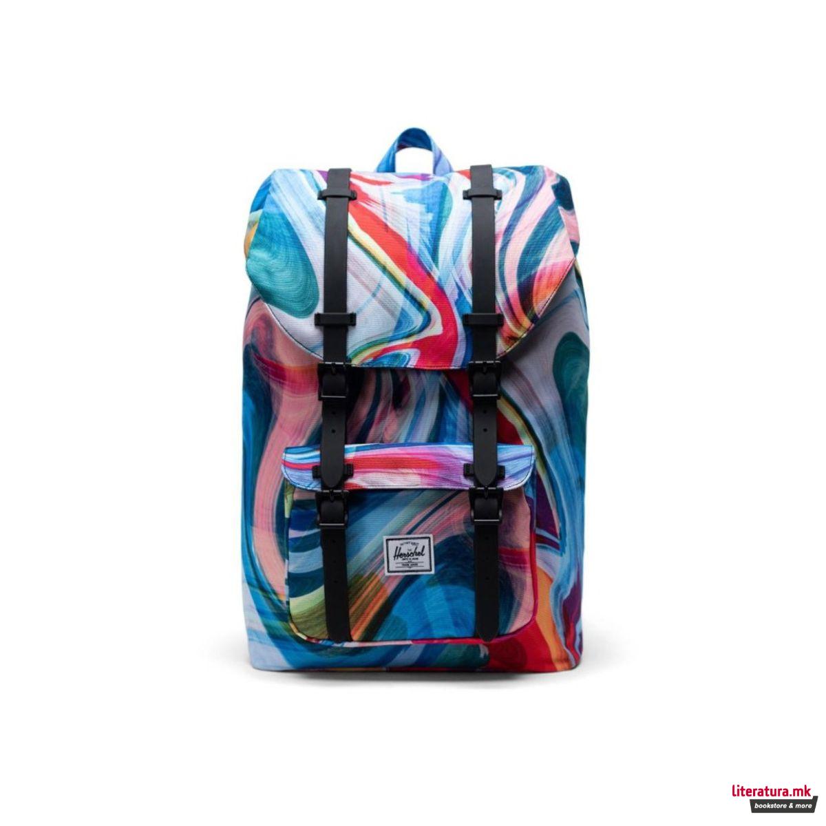 Ранец, Little America Mid-Volume, Paint Pour Multicolor 