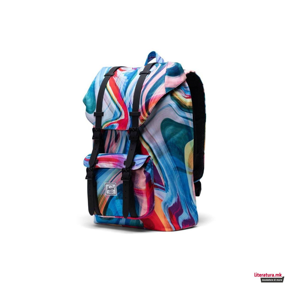 Ранец, Little America Mid-Volume, Paint Pour Multicolor 