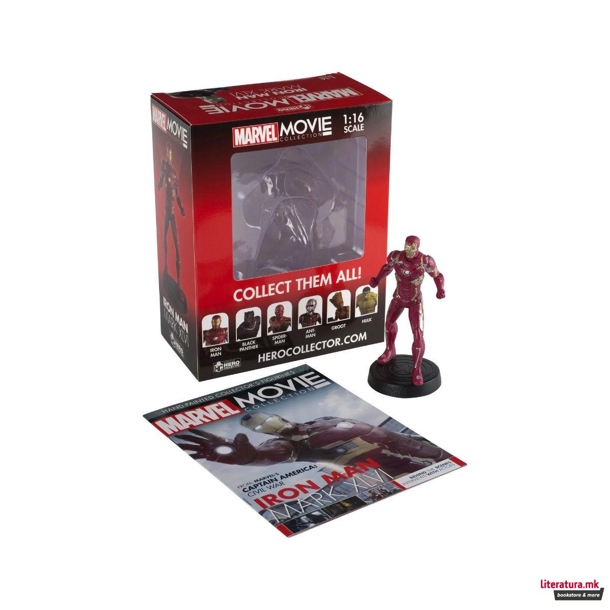 Фигура, Marvel Avengers - Iron Man (Mark XLVI), 1:16