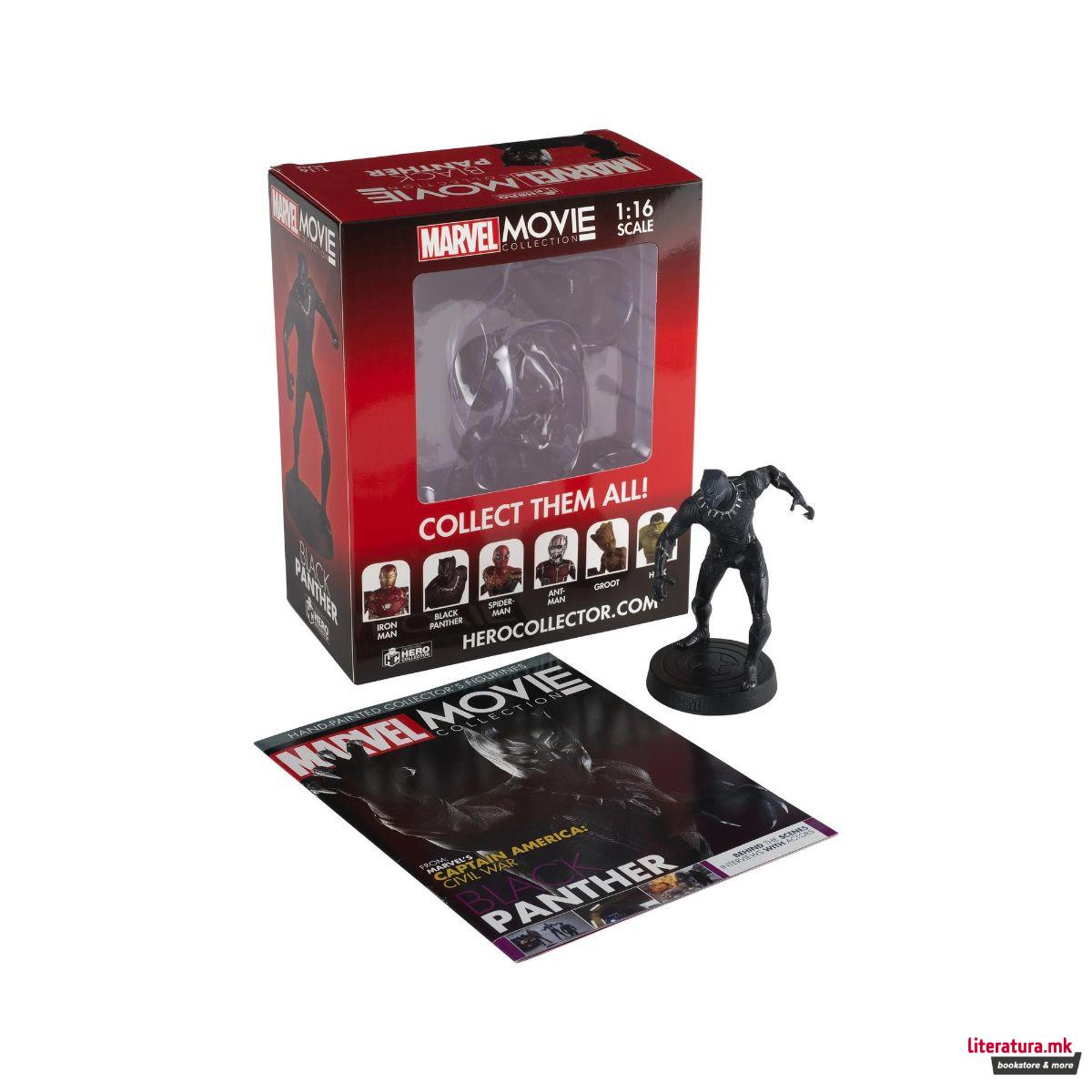 Фигура, Marvel Avengers - Black Panther, 1:16 