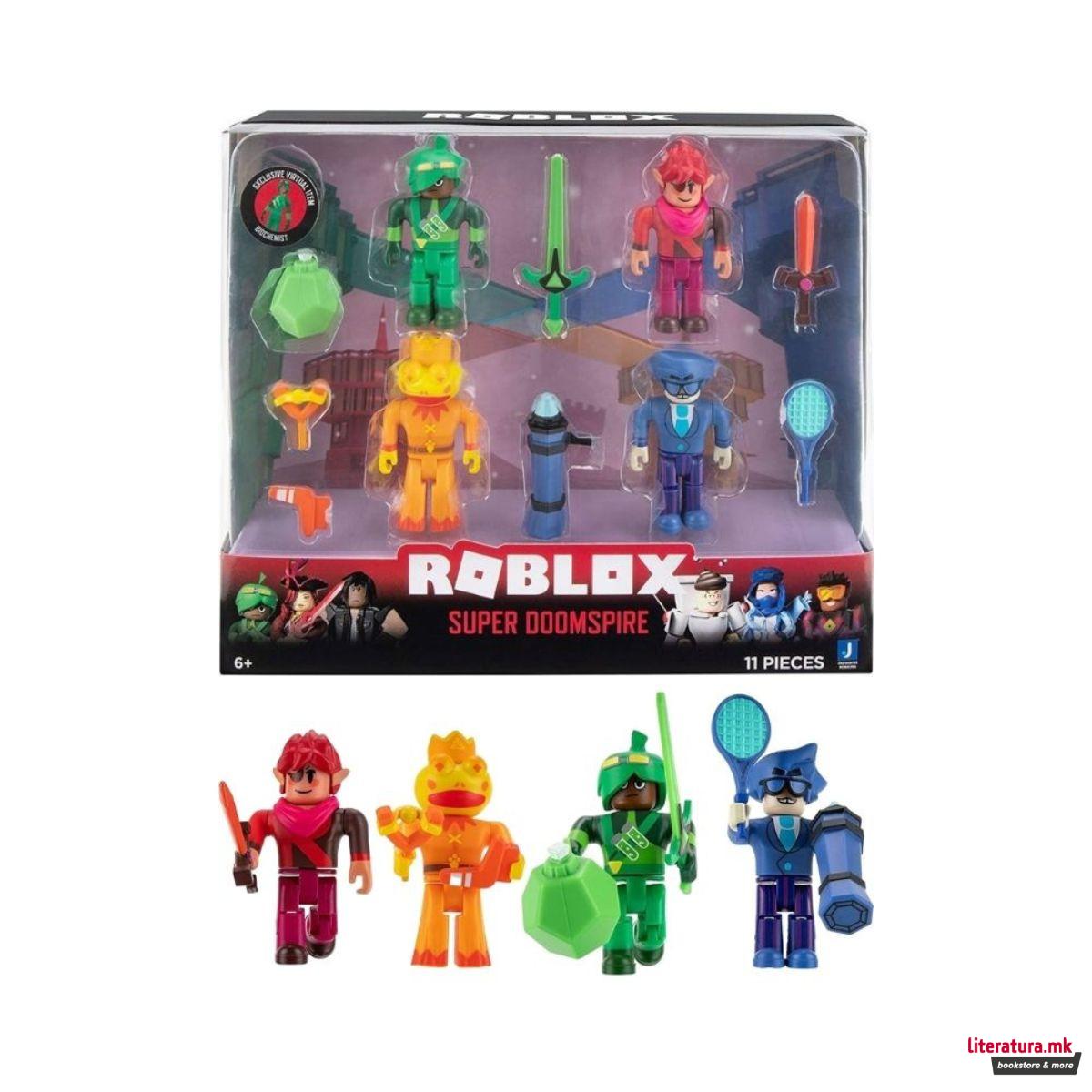 Сет фигури, Roblox, Wave 9 Super Doomspire 4 Pack 