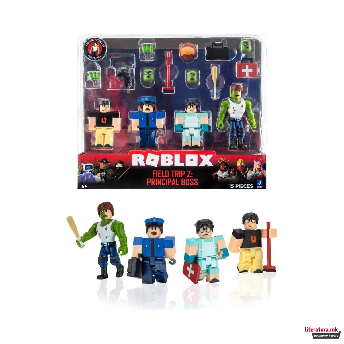 Сет фигури, Roblox, Wave 10 Field Trip Z: Principal Boss, 15 фигури 