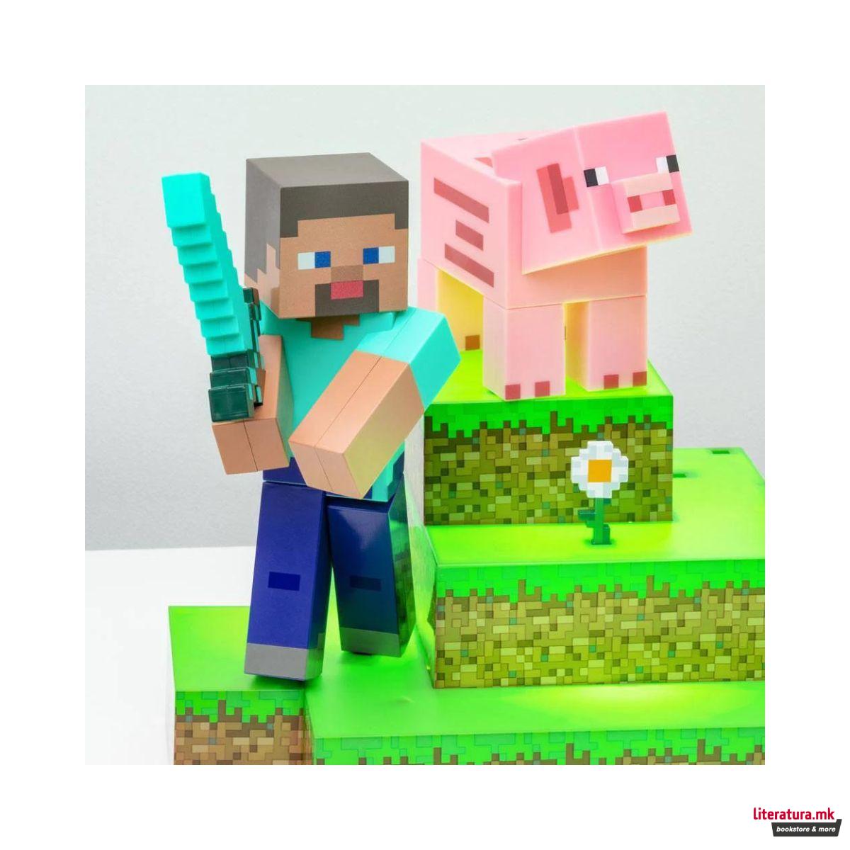 Столна ламба, Minecraft - Steve Diorama 