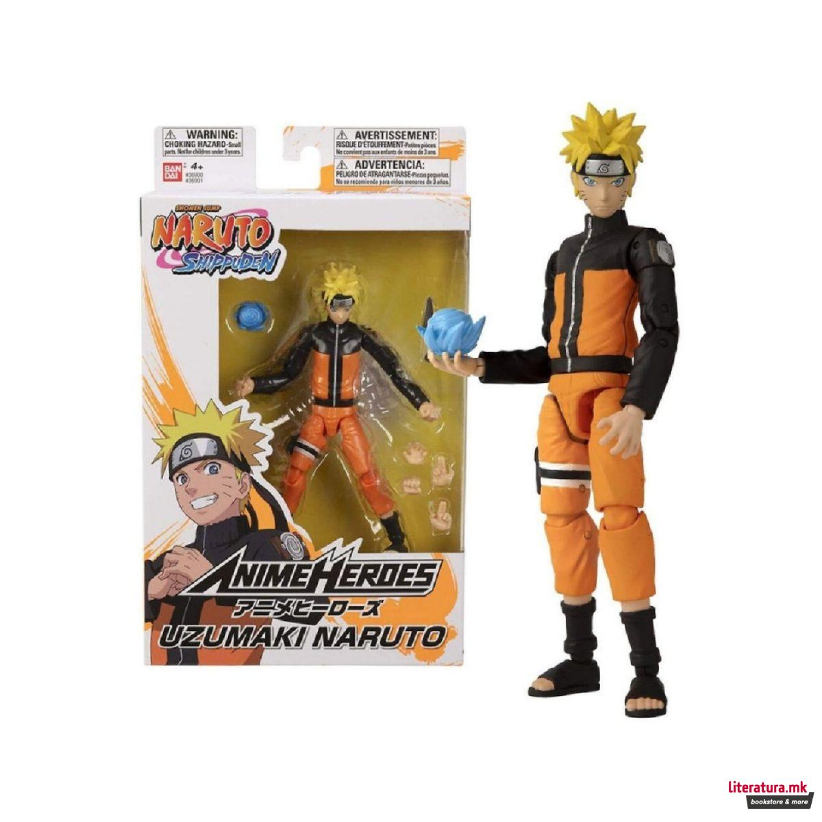 Фигура, Naruto Shippuden Anime Heroes - Naruto Uzumaki 