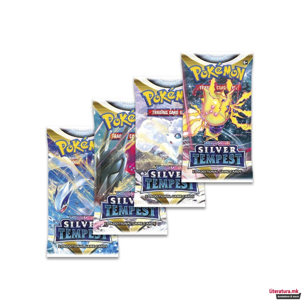 Карти за размена, Pokemon: Sword & Shield - Silver Tempest Booster Pack 
