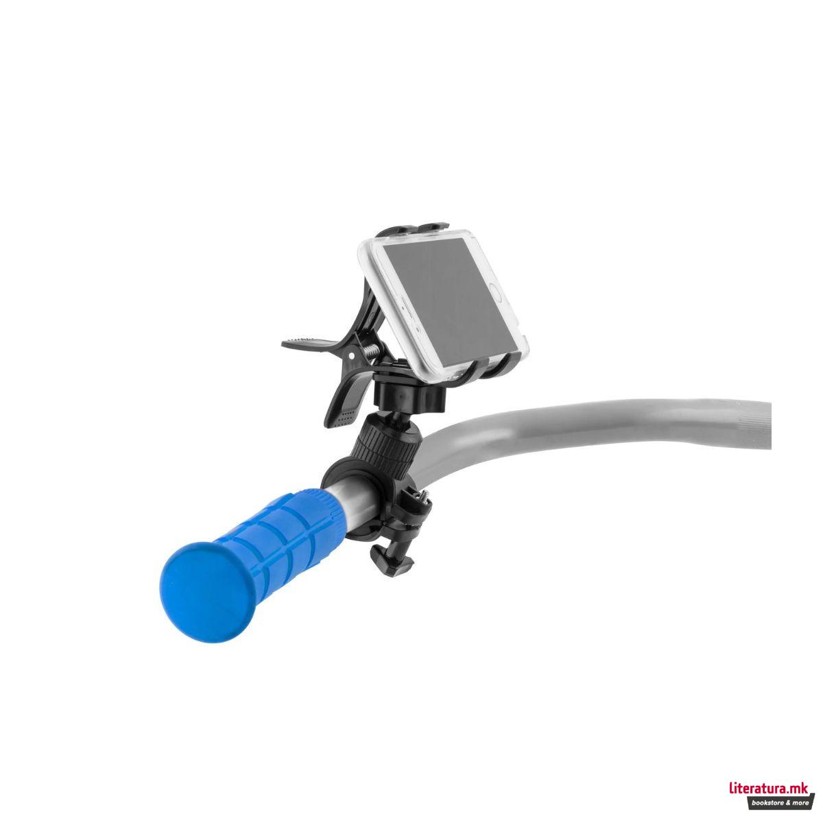 Држач за телефон за на велосипед - црн 