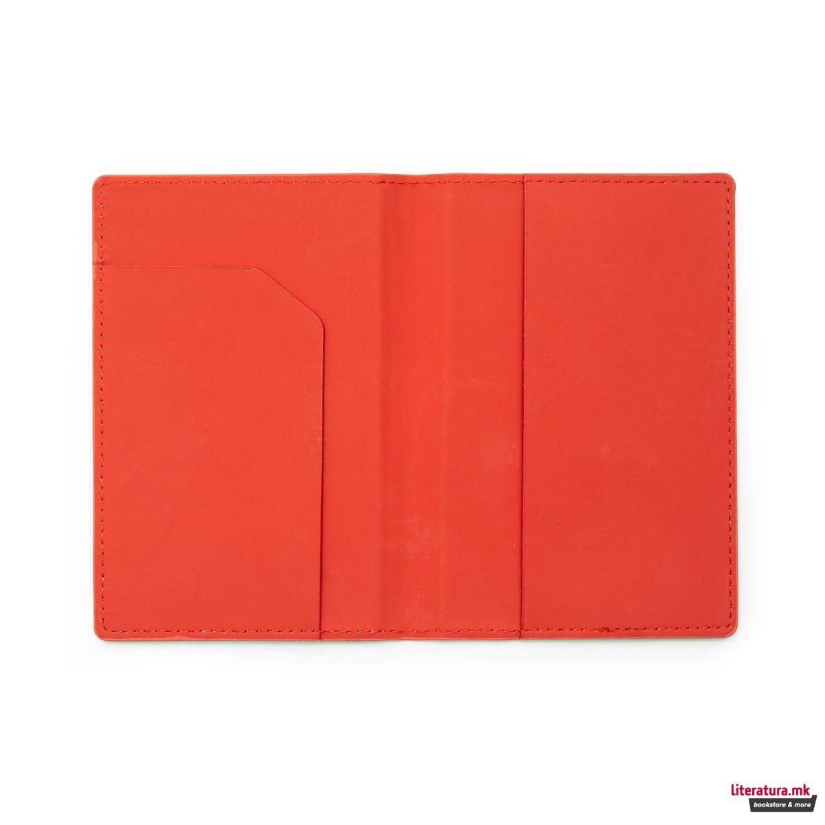 Футрола за пасош, Jet Set - црвен 