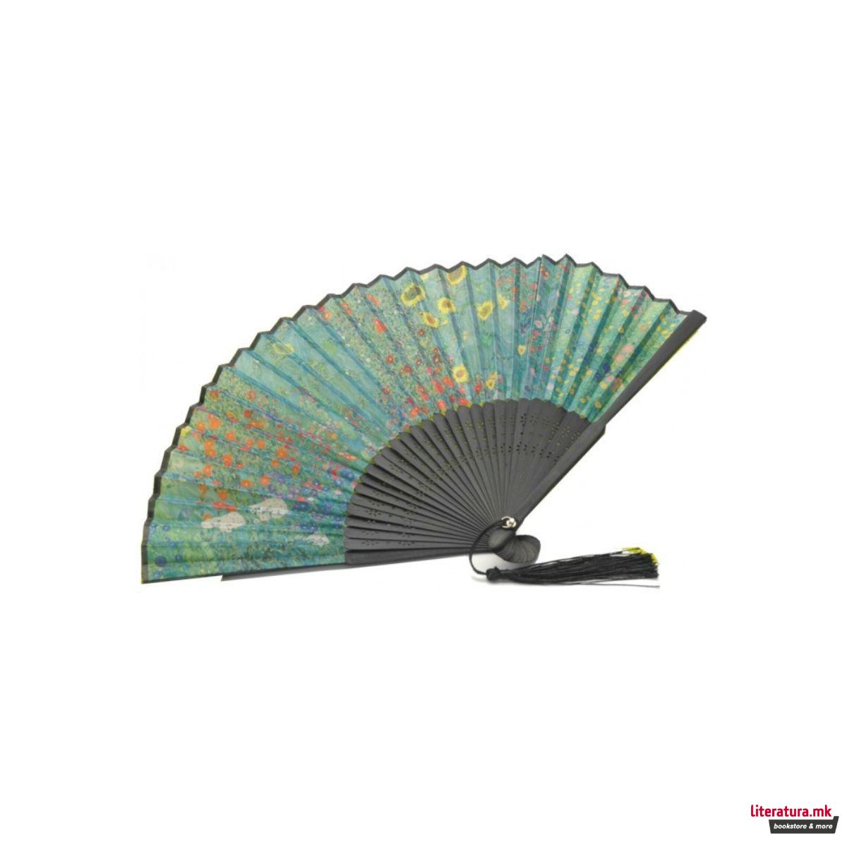 Ладало со торбичка, Gustav Klimt - Flower Garden 