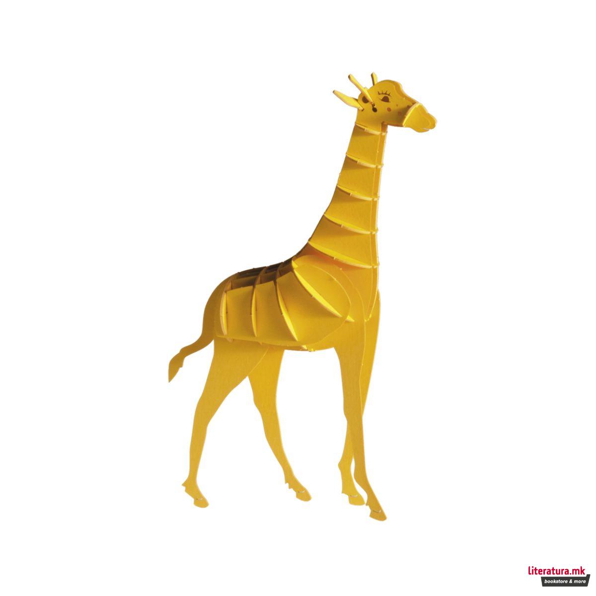 3Д модел од хартија, Жирафа 