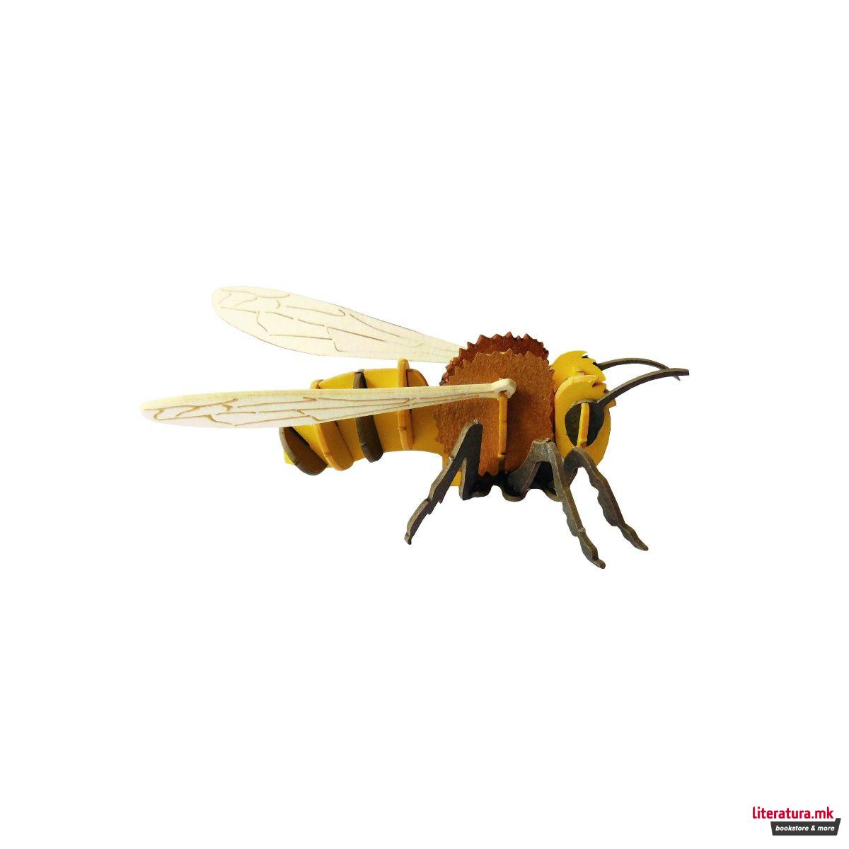 3Д модел од хартија, Пчела