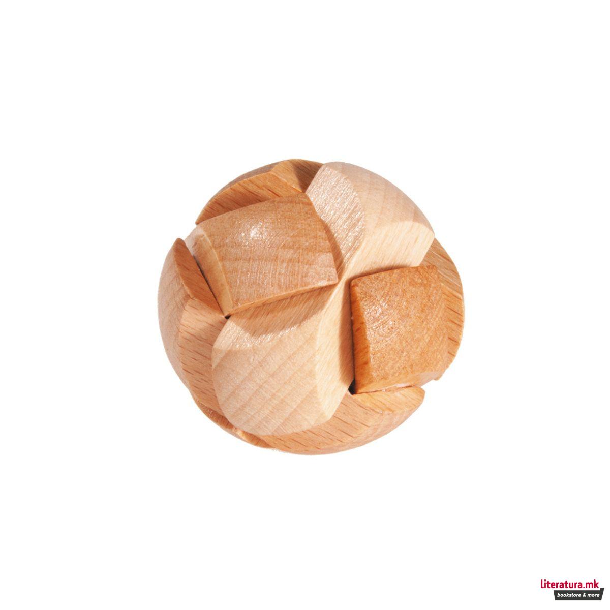 IQ тест - 3Д дрвена загатка, Топка