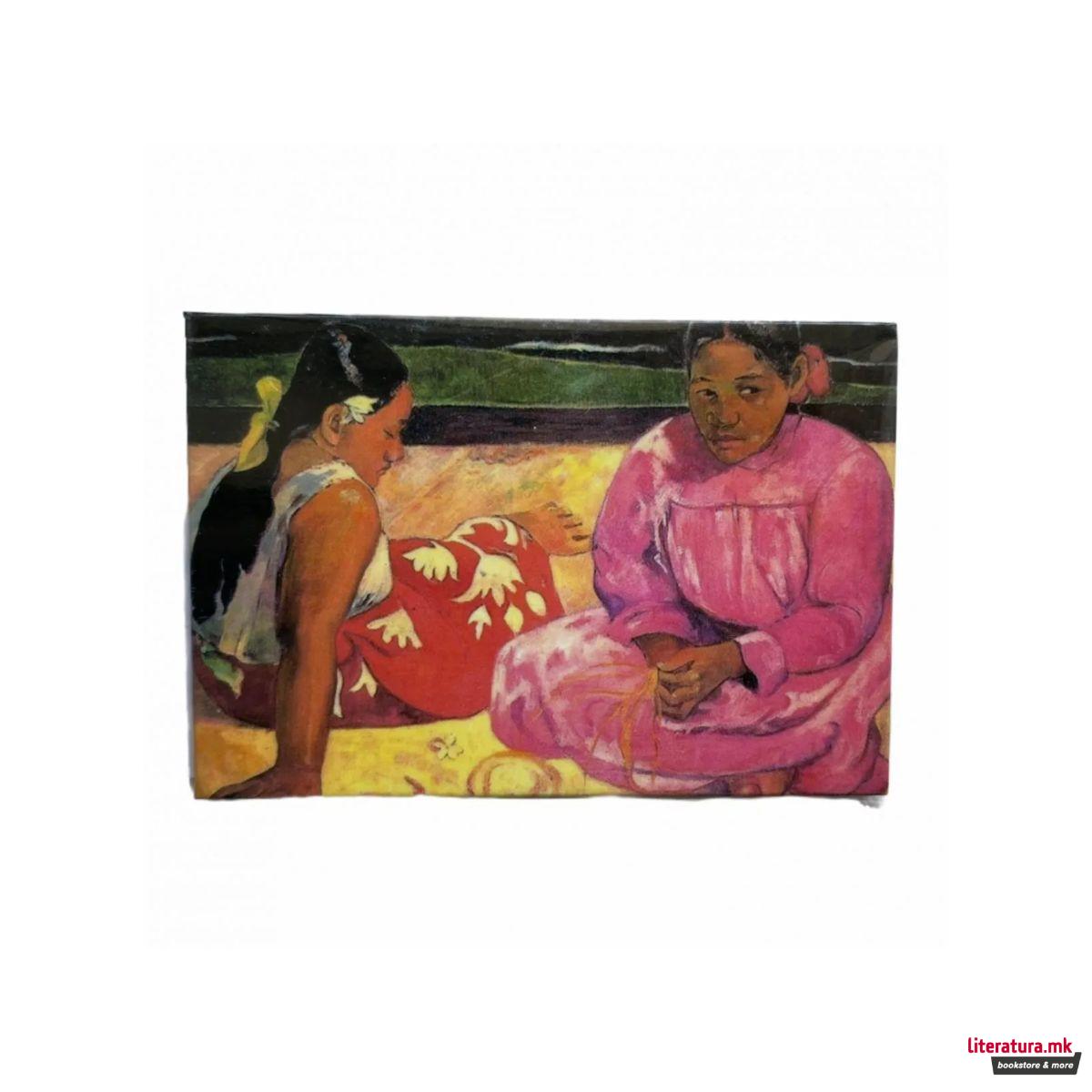 Магнет, Paul Gauguin - Tahitian Women on the Beach 