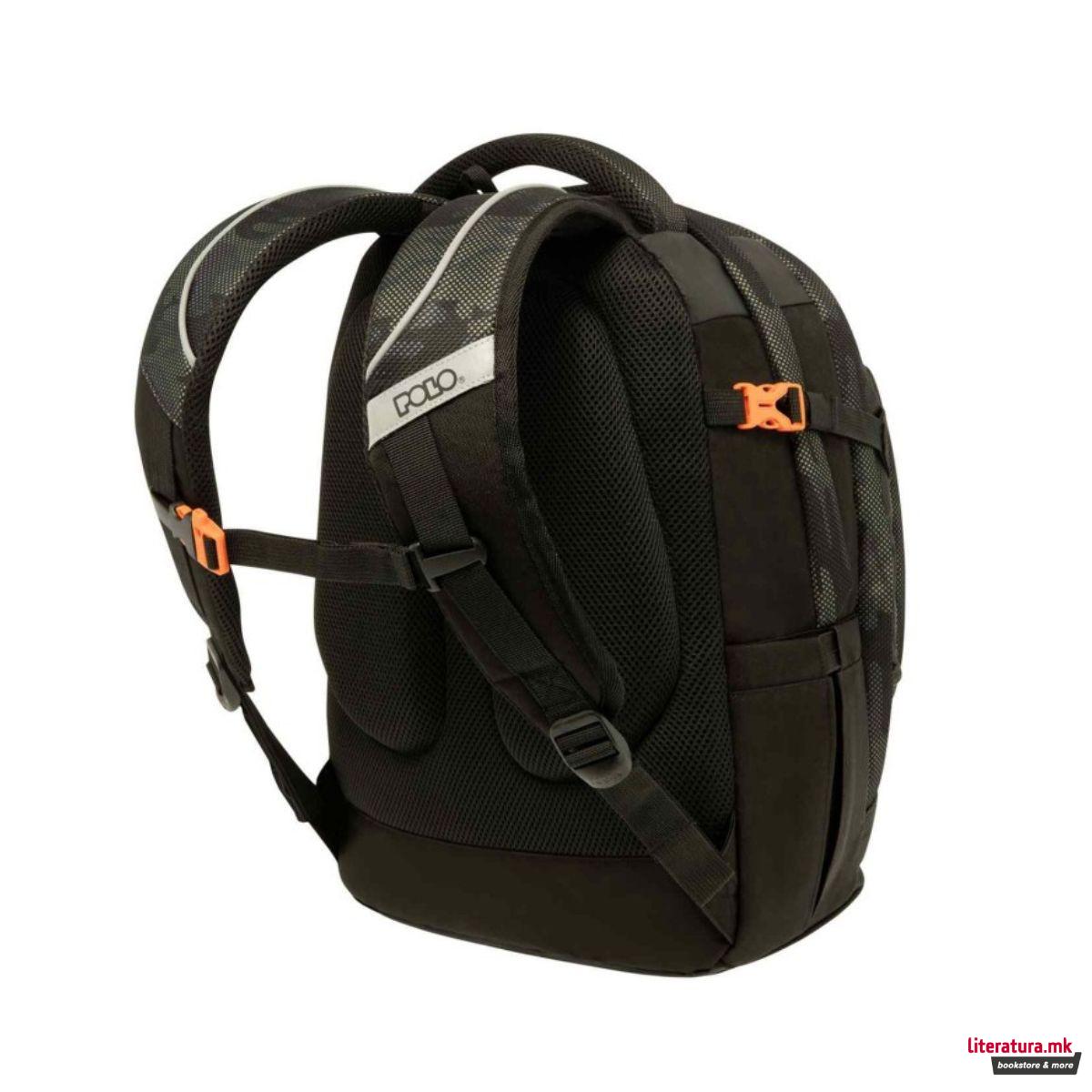 Ранец, Cryptic, Black-Orange 