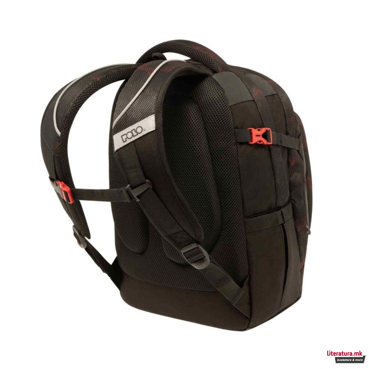 Ранец, Cryptic, Black-Red 