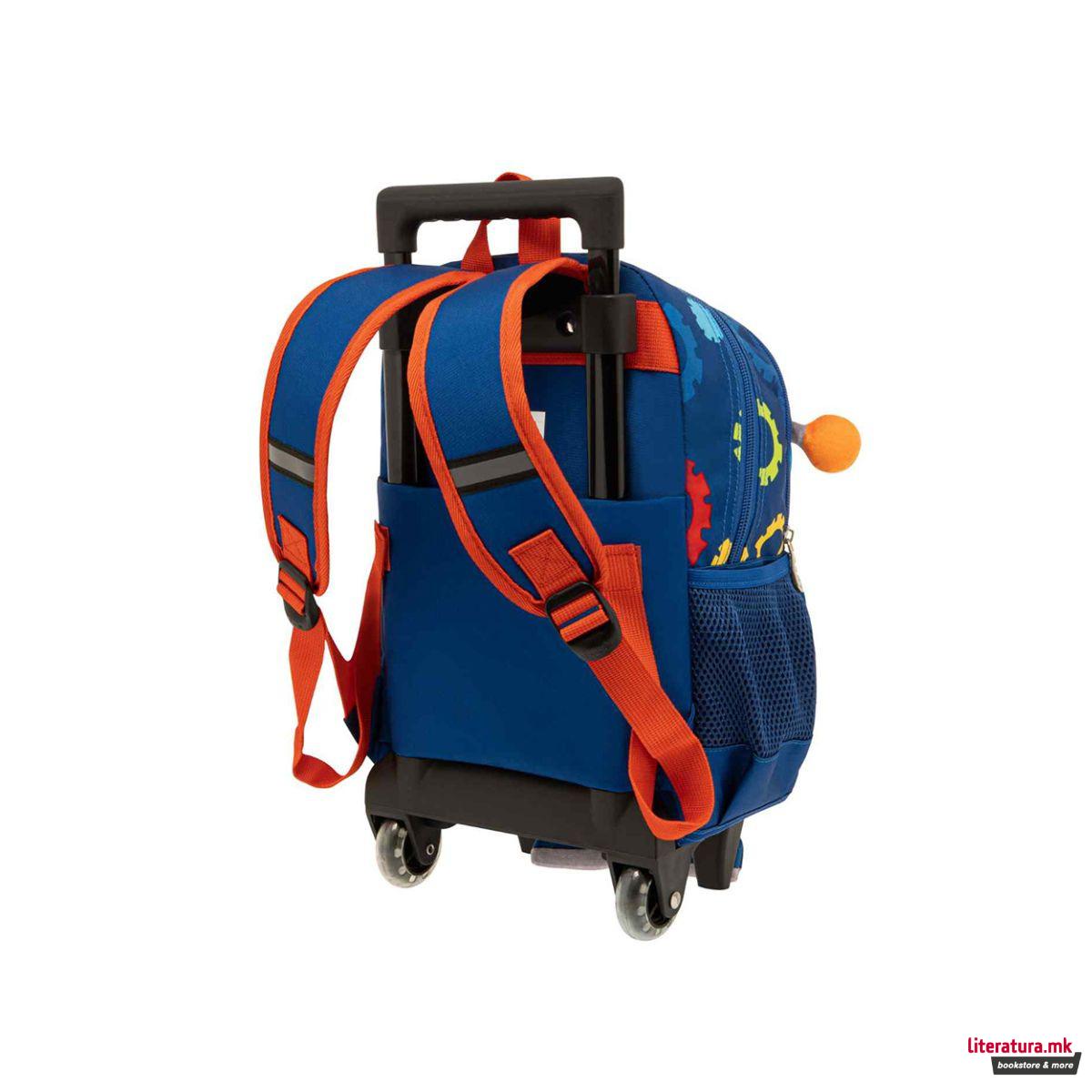 Детски ранец со тркалца, Los Ninos, Robot 