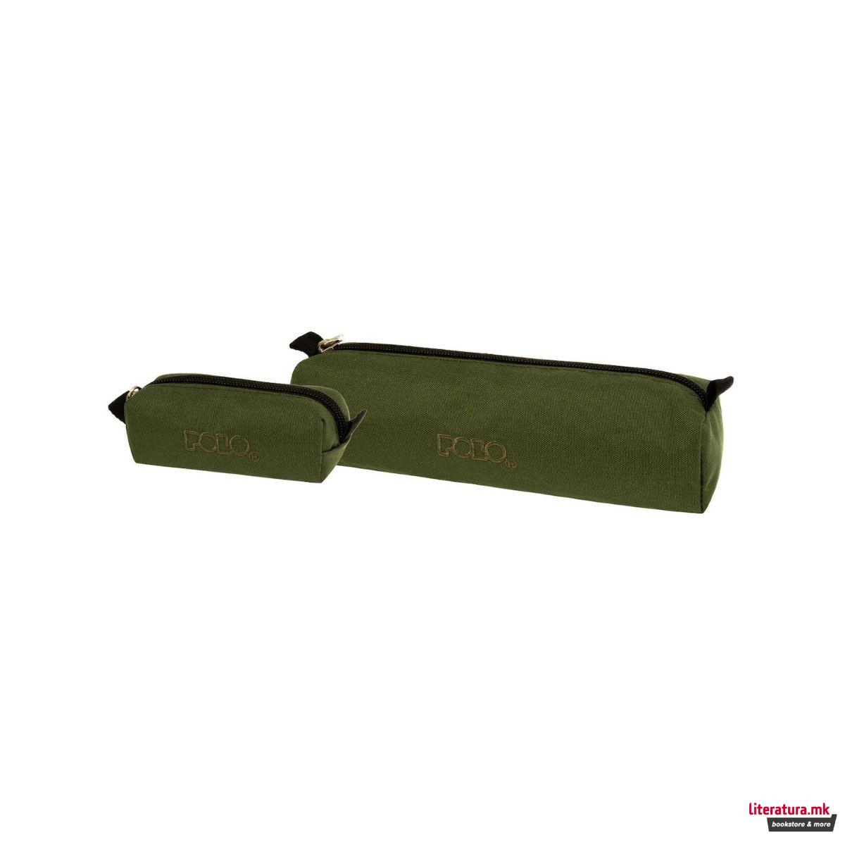 Несесер за моливи, Wallet, Olive Green 