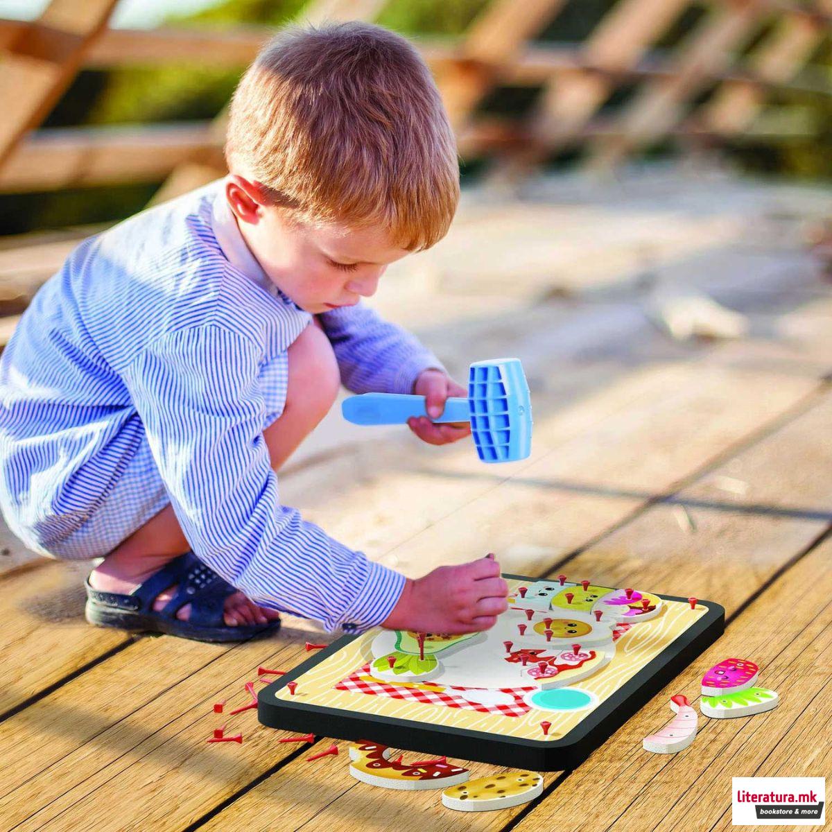 Креативен сет, Play Creativo - Tap Tap Food (Mix & Match) 