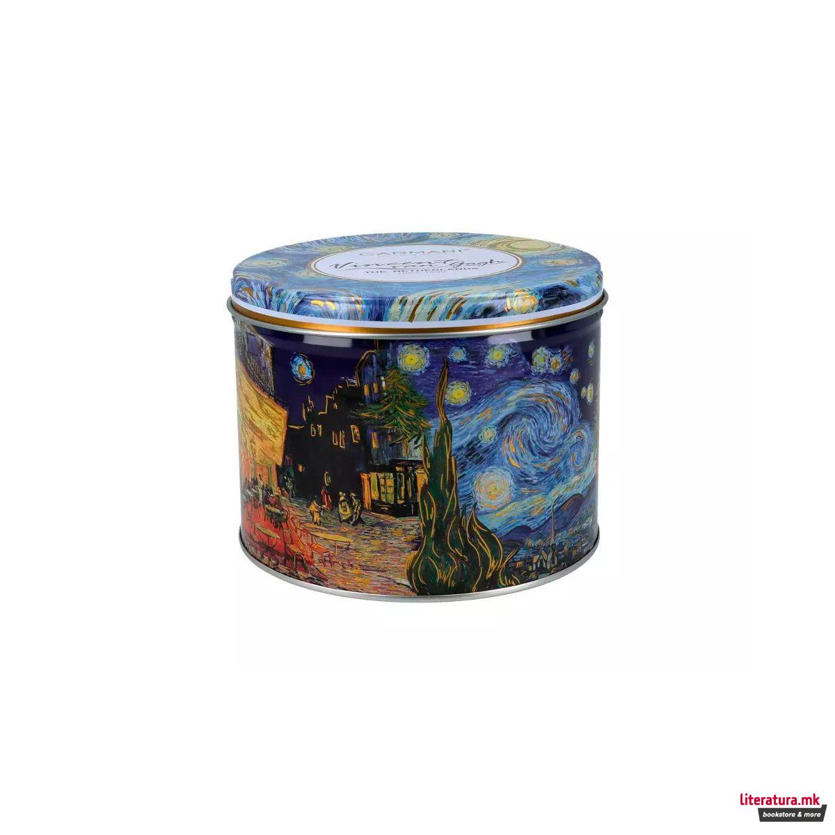 Шолја во метална кутија, Vincent Van Gogh - Sunflowers 