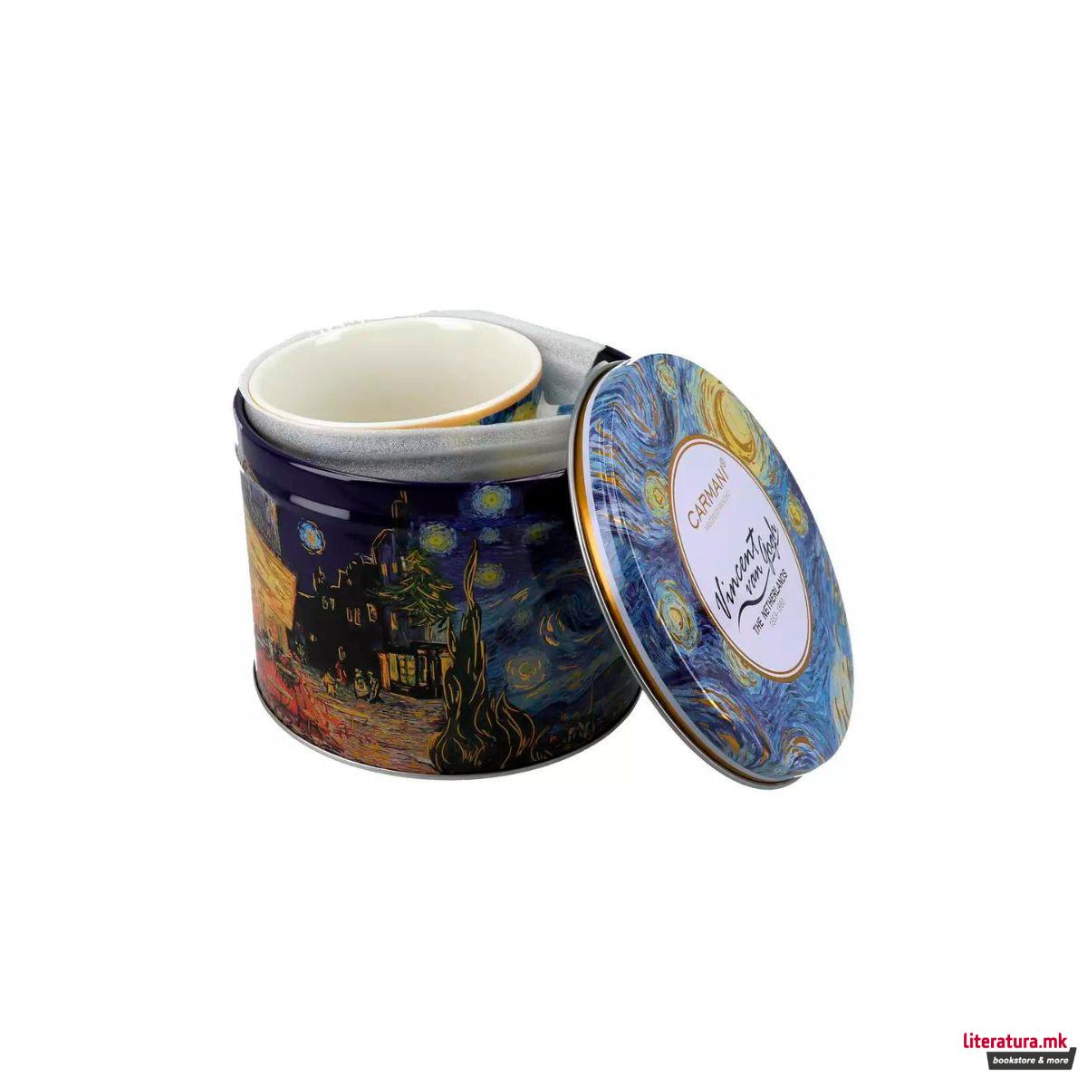 Шолја во метална кутија, Vincent Van Gogh - Starry Night