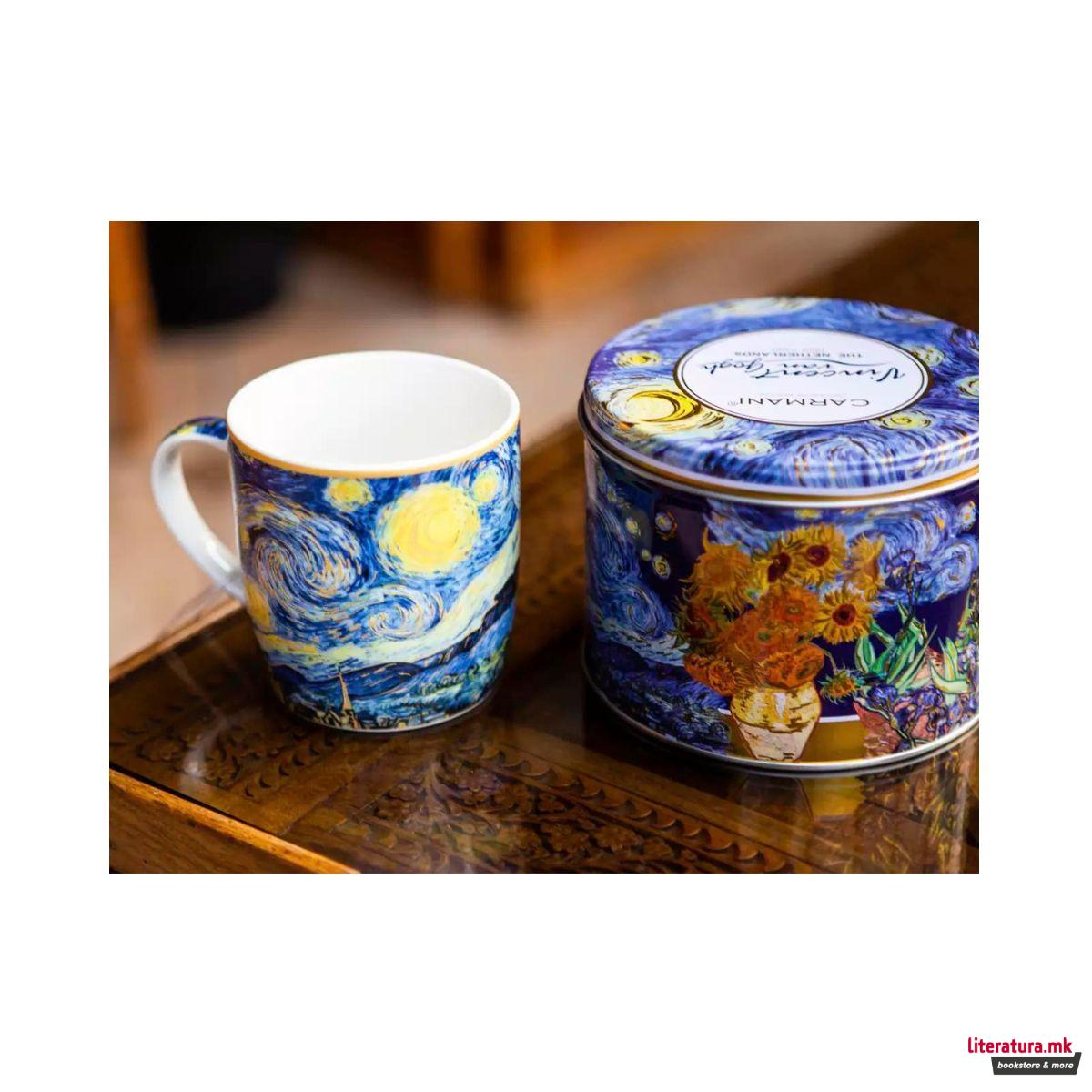 Шолја во метална кутија, Vincent Van Gogh - Starry Night