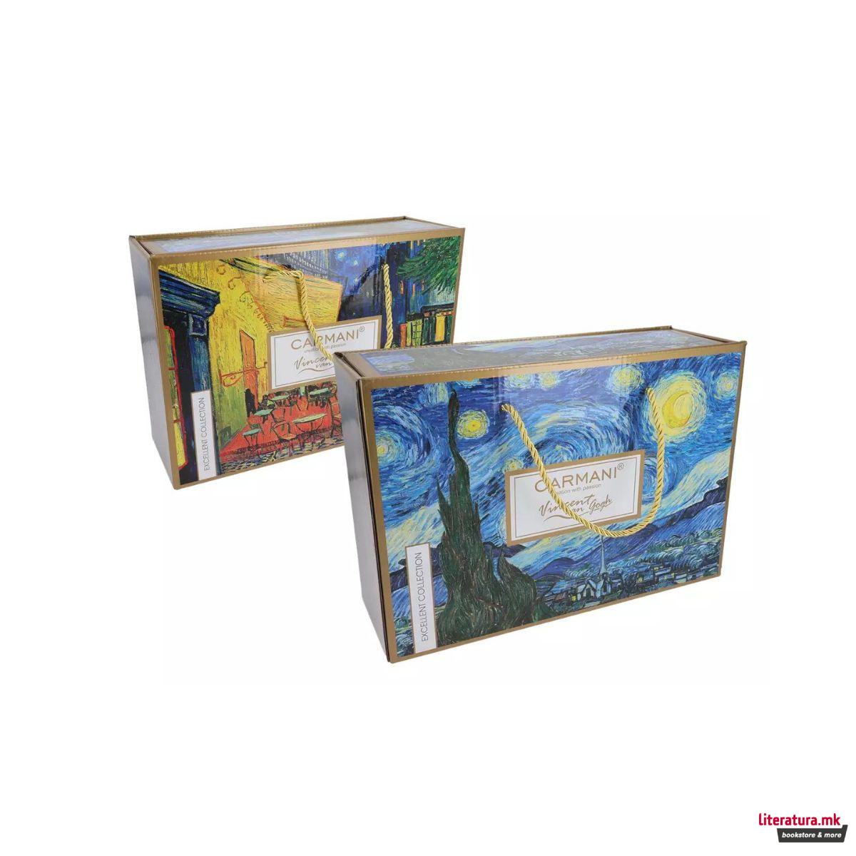 Сет од 2 шолји, Van Gogh - Starry Night & Café Terrace at Night 