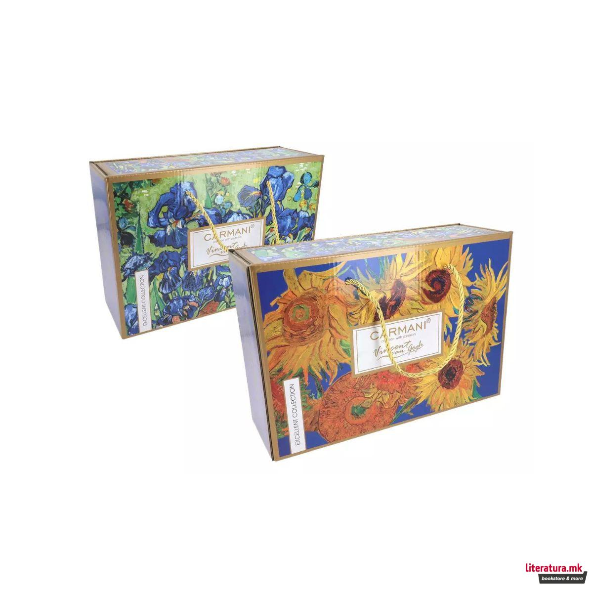 Сет од 2 шолји, Van Gogh - Sunflowers & Irises