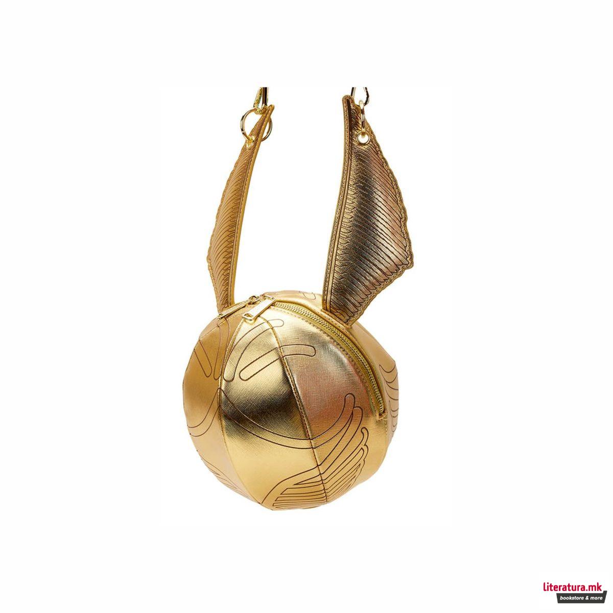 Торба за на рамо, Loungefly, Harry Potter - Golden Snitch 