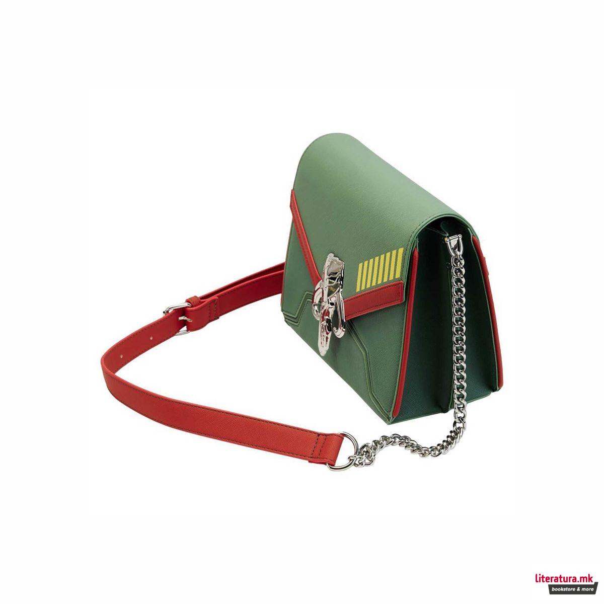 Чанта за на рамо, Loungefly, Star Wars - Boba Fett 