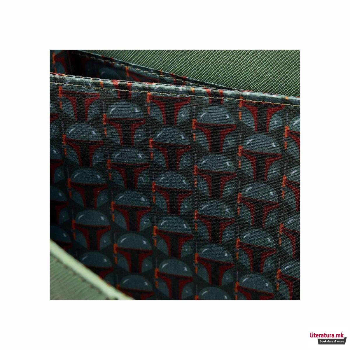 Чанта за на рамо, Loungefly, Star Wars - Boba Fett 