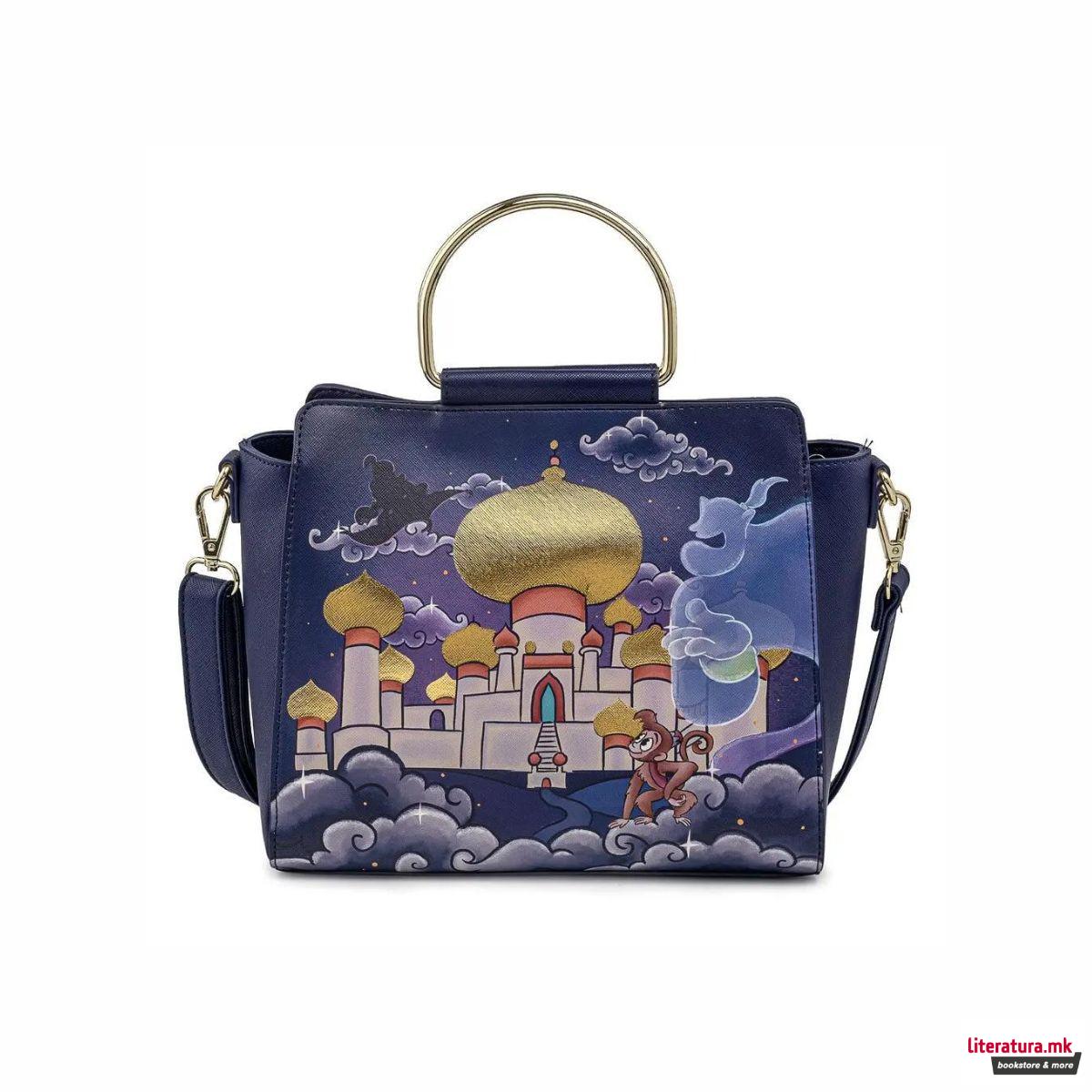 Чанта за на рамо, Loungefly, Disney: Aladdin - Jasmine/Castle