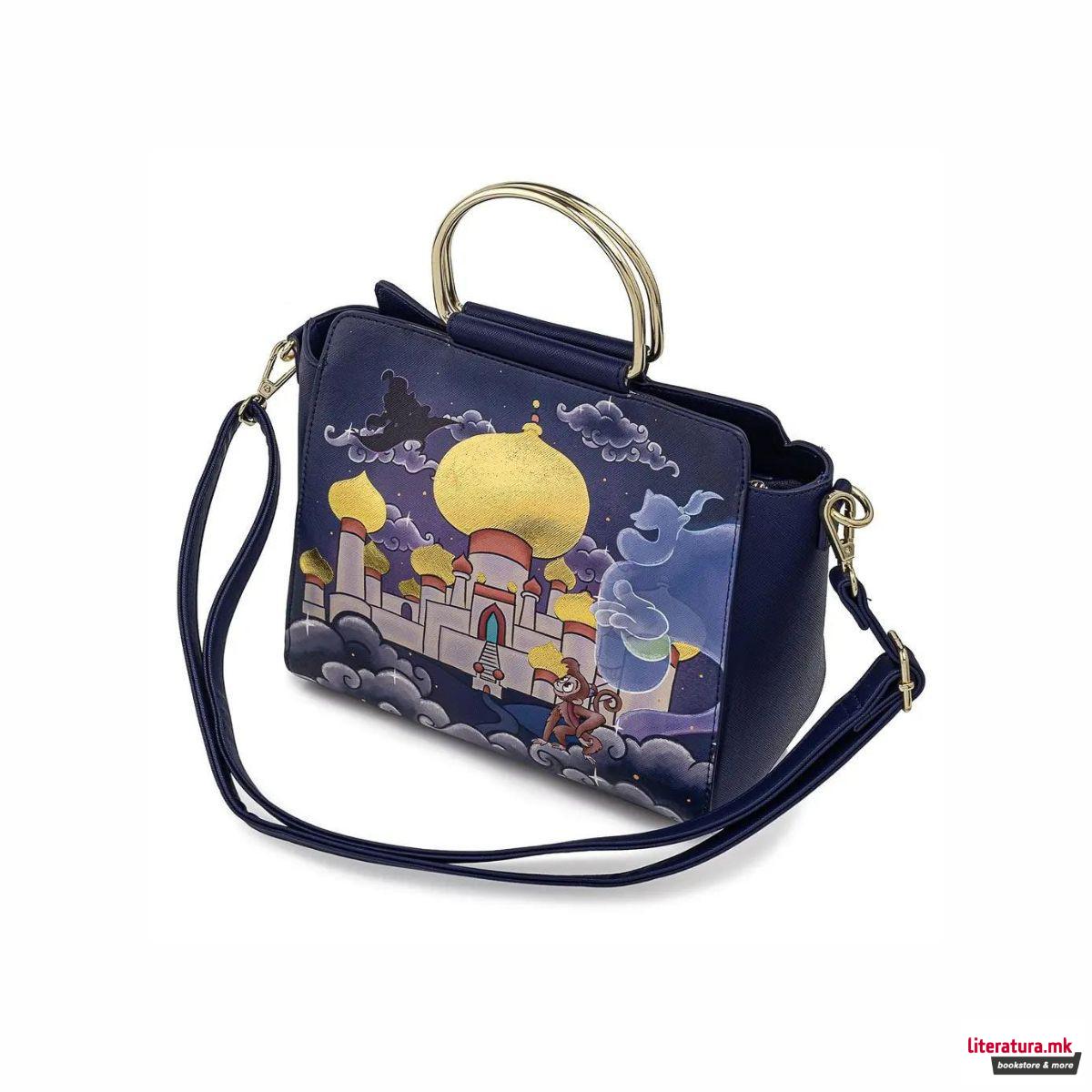 Чанта за на рамо, Loungefly, Disney: Aladdin - Jasmine/Castle