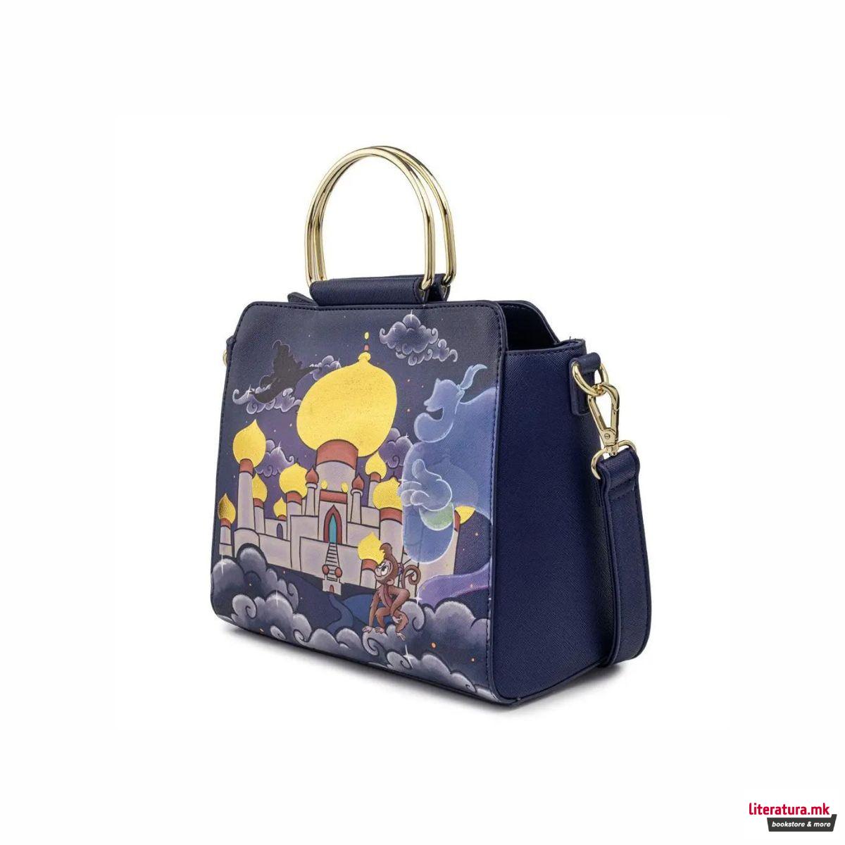 Чанта за на рамо, Loungefly, Disney: Aladdin - Jasmine/Castle