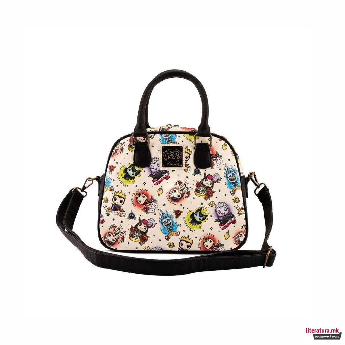 Чанта за на рамо, Funko Pop! by Loungefly, Disney - Villains Tattoo