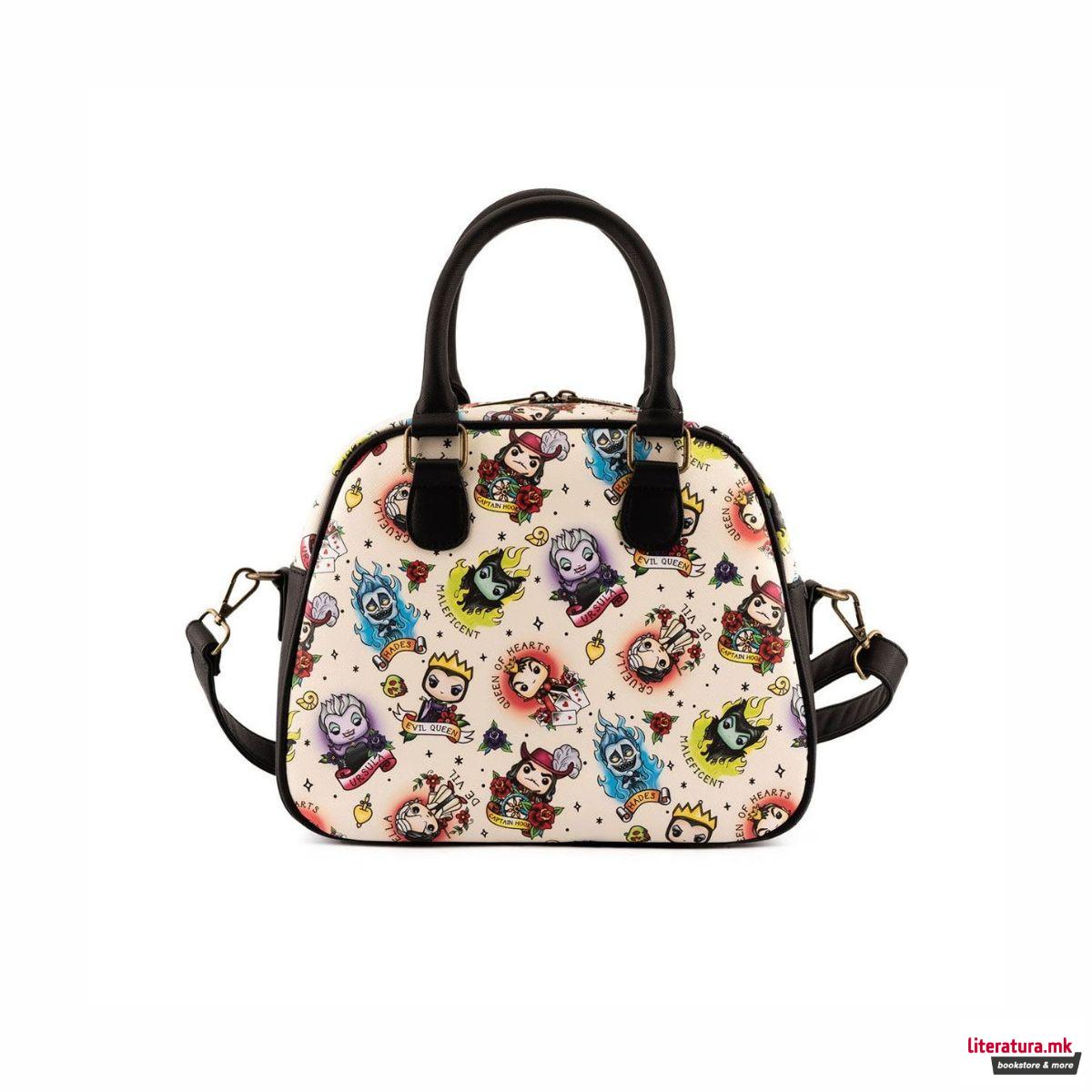 Чанта за на рамо, Funko Pop! by Loungefly, Disney - Villains Tattoo