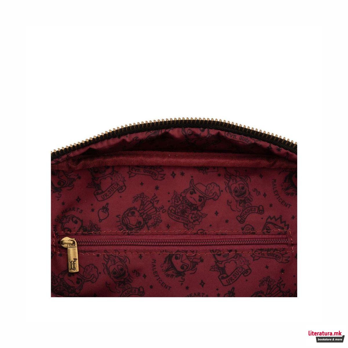 Чанта за на рамо, Funko Pop! by Loungefly, Disney - Villains Tattoo