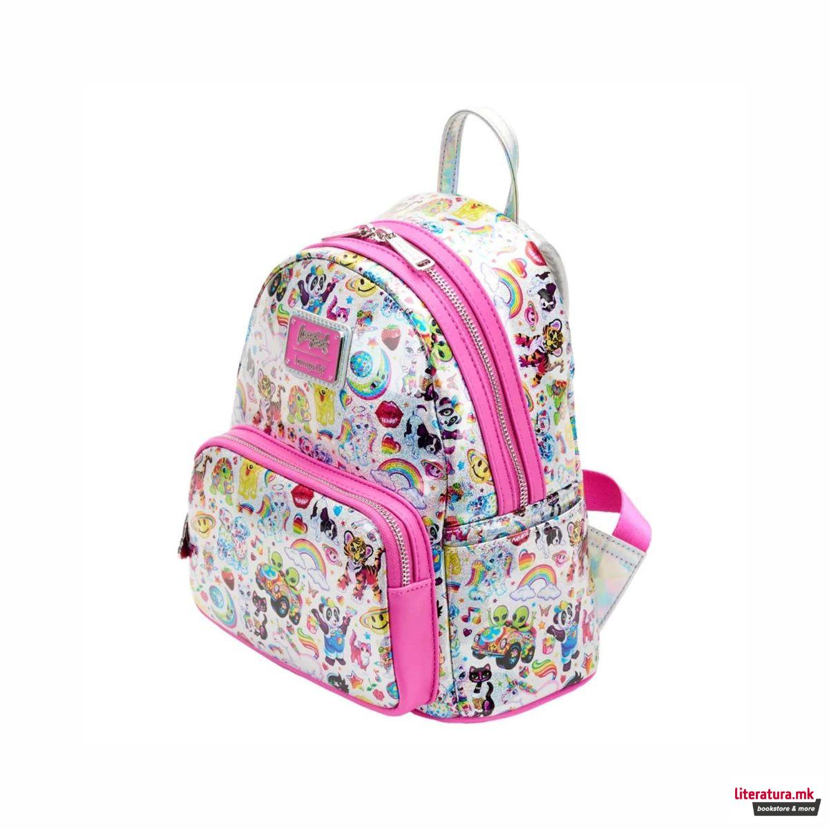 Ранец, Loungefly, Lisa Frank - Iridescent 
