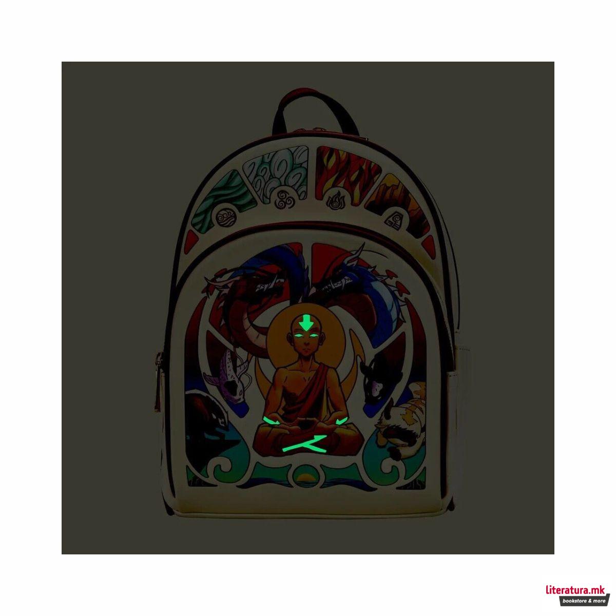 Ранец, Loungefly, Avatar: The Last Airbender - Aang Meditation Glow 