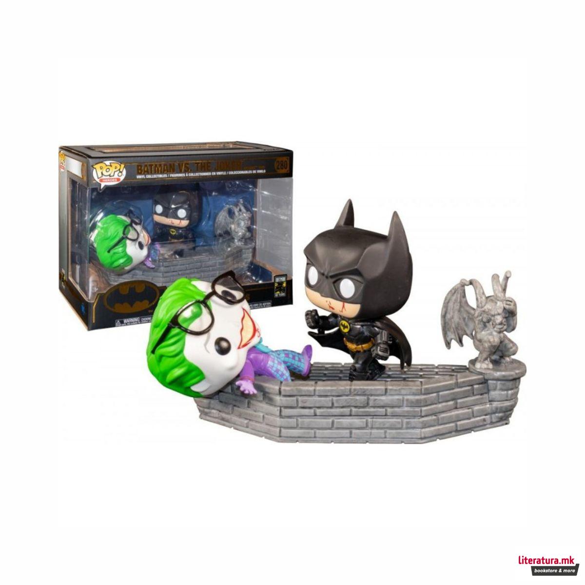 Фигура, Pop! Heroes, DC: Batman 1989 - Batman vs The Joker 