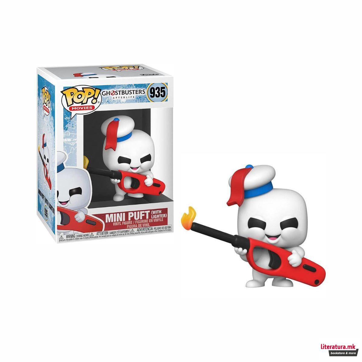 Фигура, Pop! Movies, Ghostbusters: Afterlife - Mini Puft (w/lighter) 