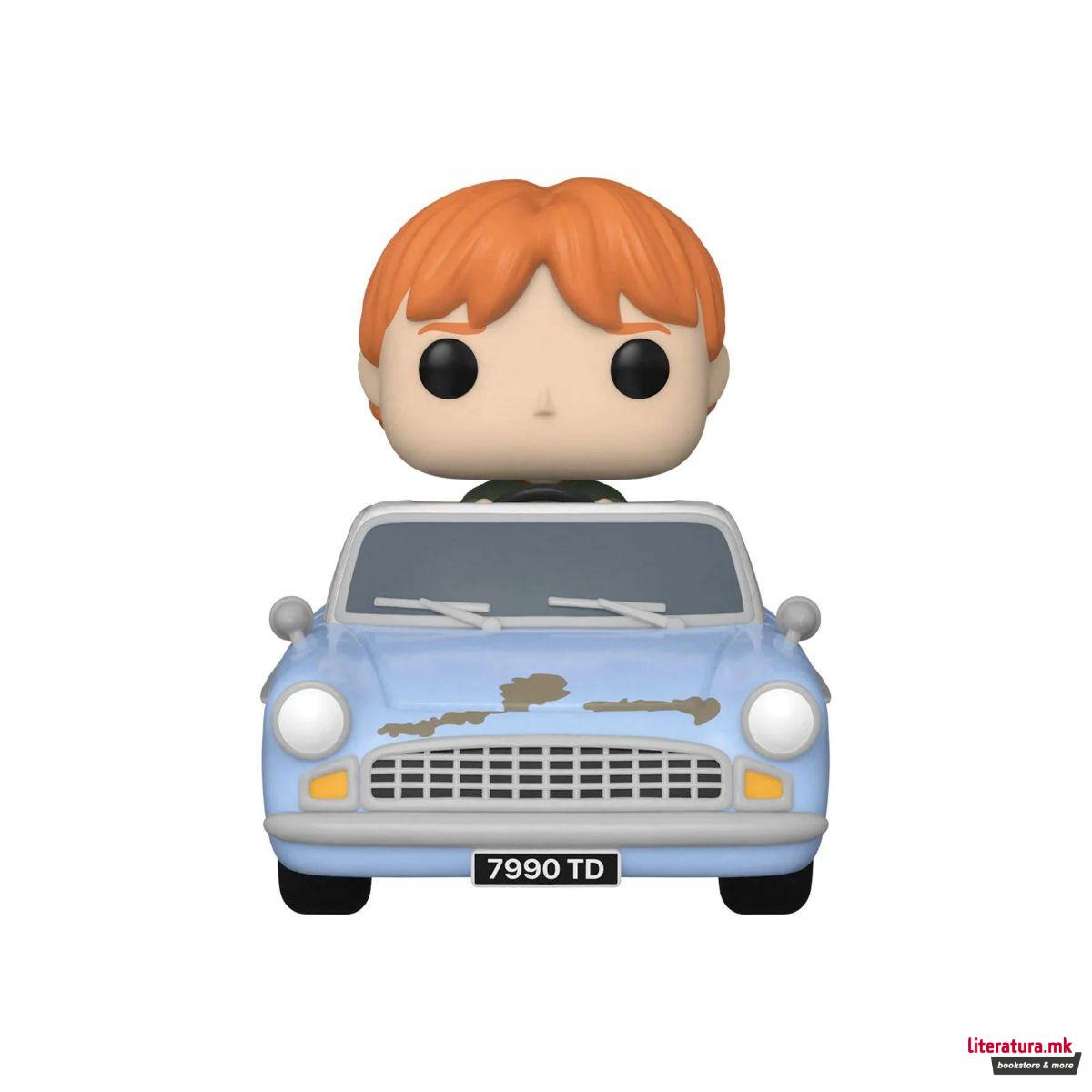 Фигура, Pop!, Harry Potter - Ron Weasley in Flying Car 