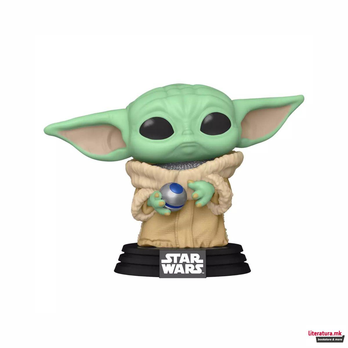 Фигура, Pop!, Star Wars: The Book of Boba Fett - Grogu w/armor 