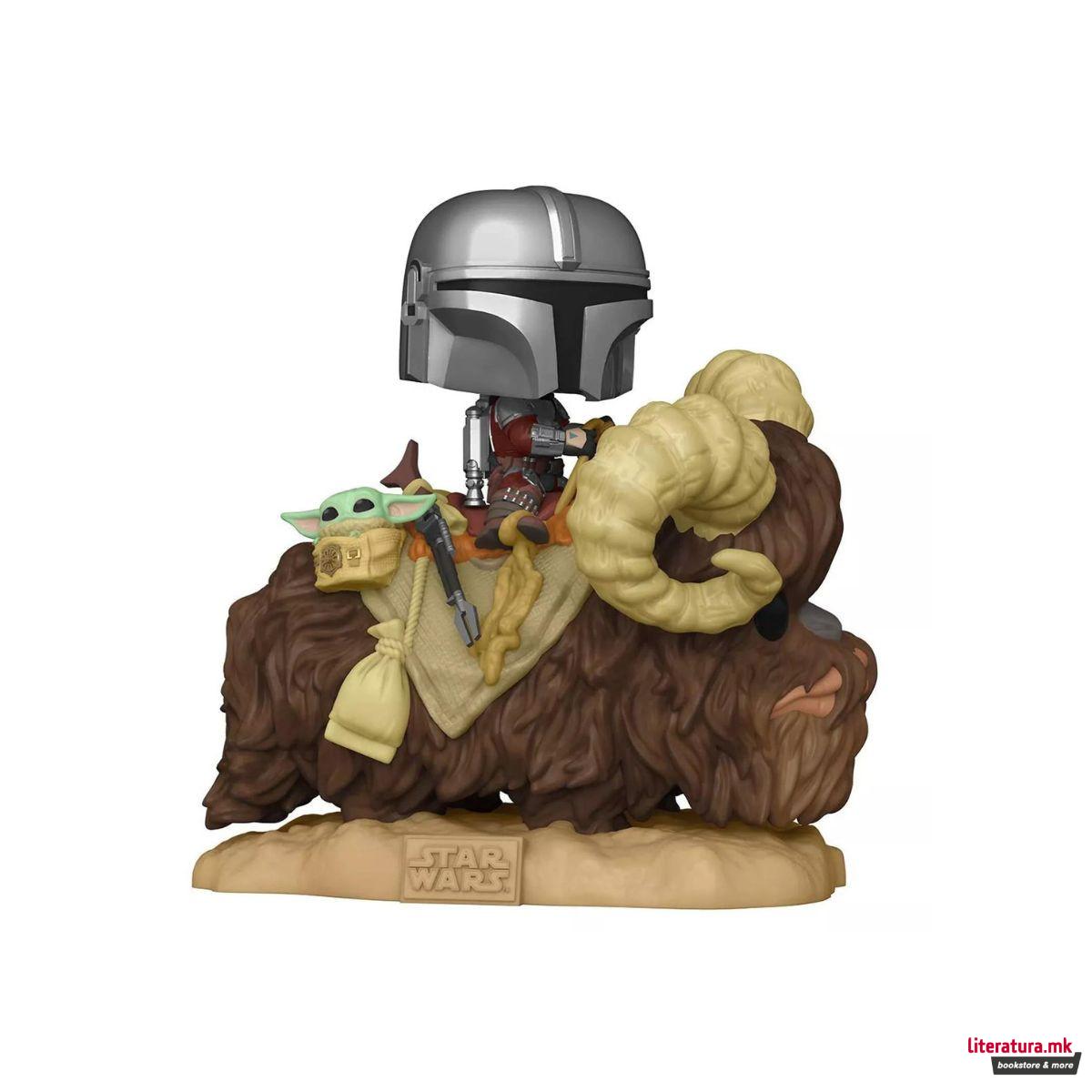 Фигура, Pop! Deluxe, The Mandalorian- The Mandalorian and The Child on Bantha