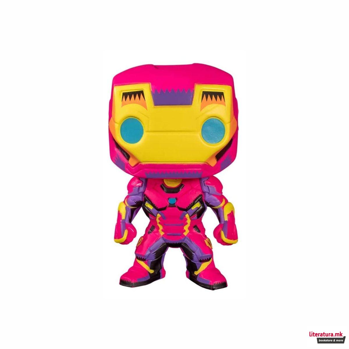 Фигура, Pop!, Marvel Black Light- Iron Man 