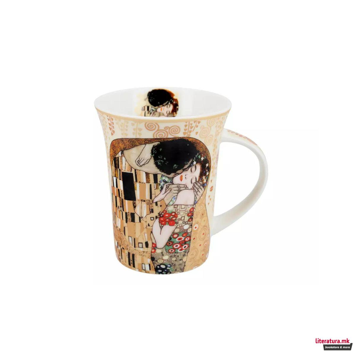 Шолја, Gustav Klimt - The Kiss (кремаста) 