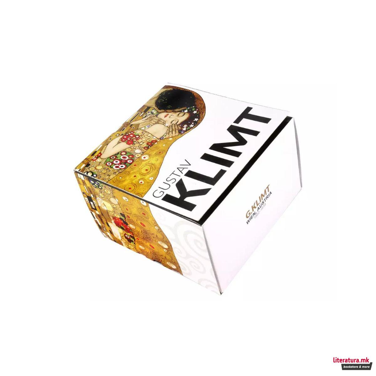 Шолја, Gustav Klimt - The Kiss (кремаста) 