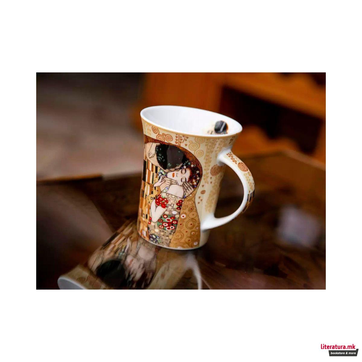 Шолја, Gustav Klimt - The Kiss (кремаста) 