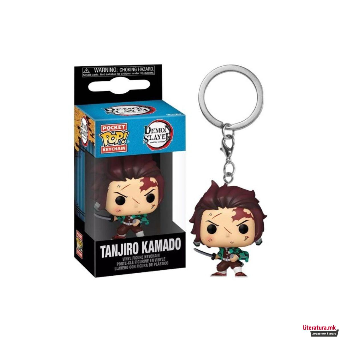 Приврзок за клучеви, Pop!, Demon Slayer - Tanjiro Kamado 