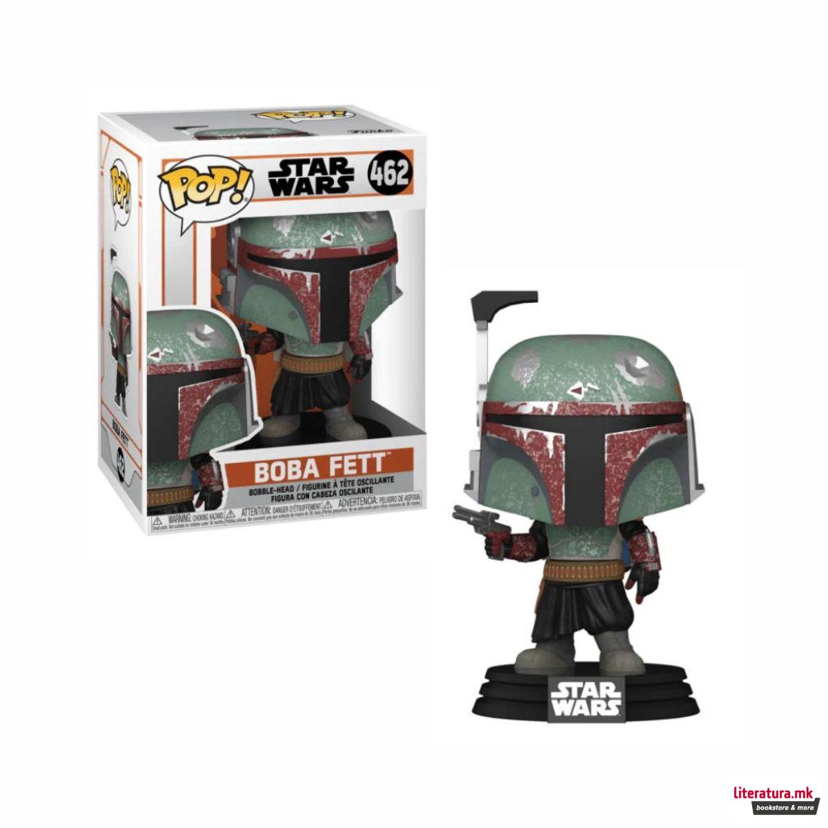 Фигура, Pop!, Star Wars: The Mandalorian - Boba Fett 